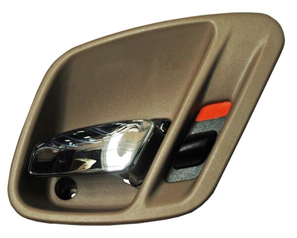 Manija Puerta Interior Delantera O Trasera Beige/Cromo Lado Pasajero