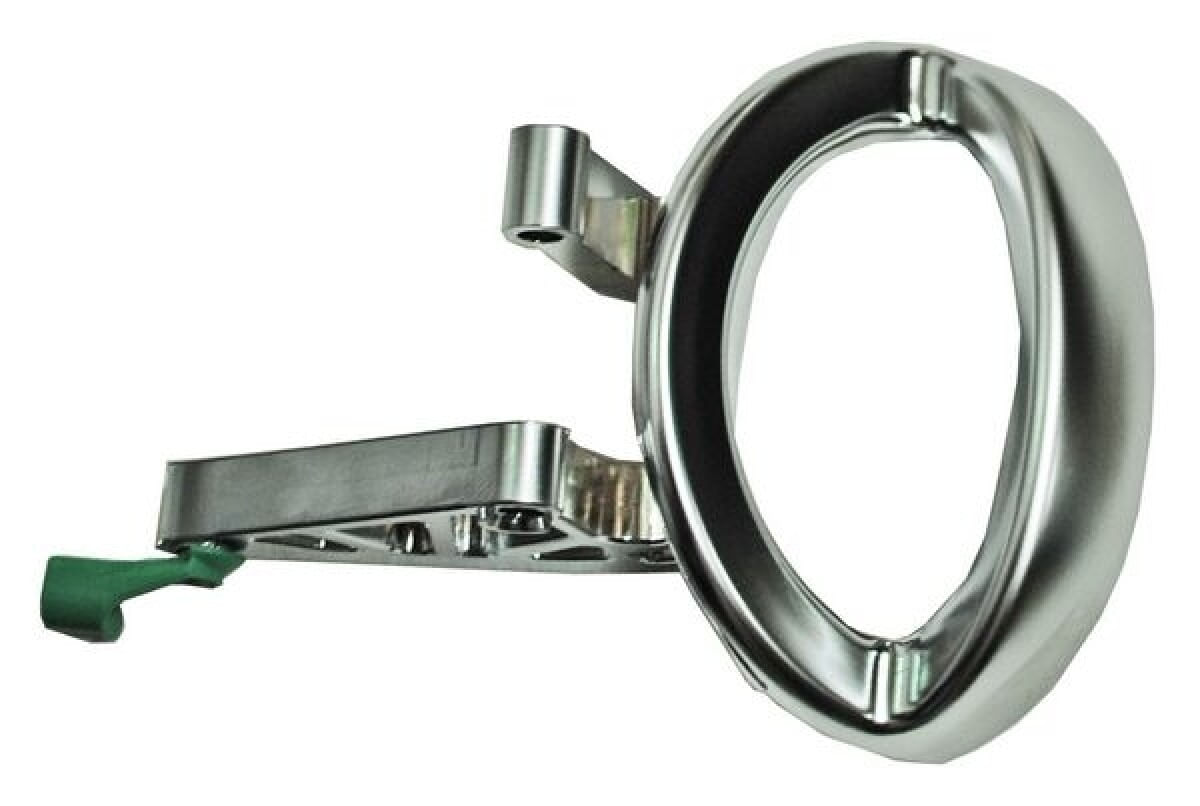 Manija Puerta Interior Delantera O Trasera Sin Base Plata Lado Conductor