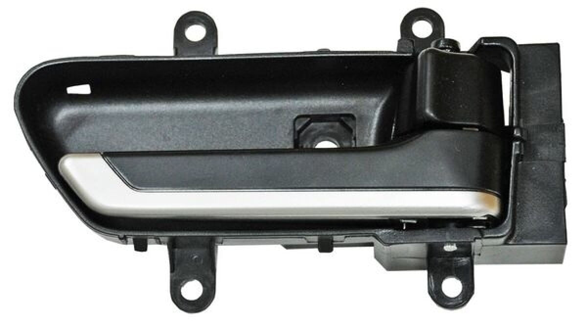 Manija Puerta Interior Delantera O Trasera Negro/Plata Lado Pasajero