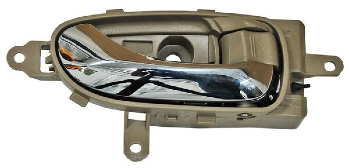 Manija Puerta Interior Delantera O Trasera Beige/Cromo Lado Pasajero