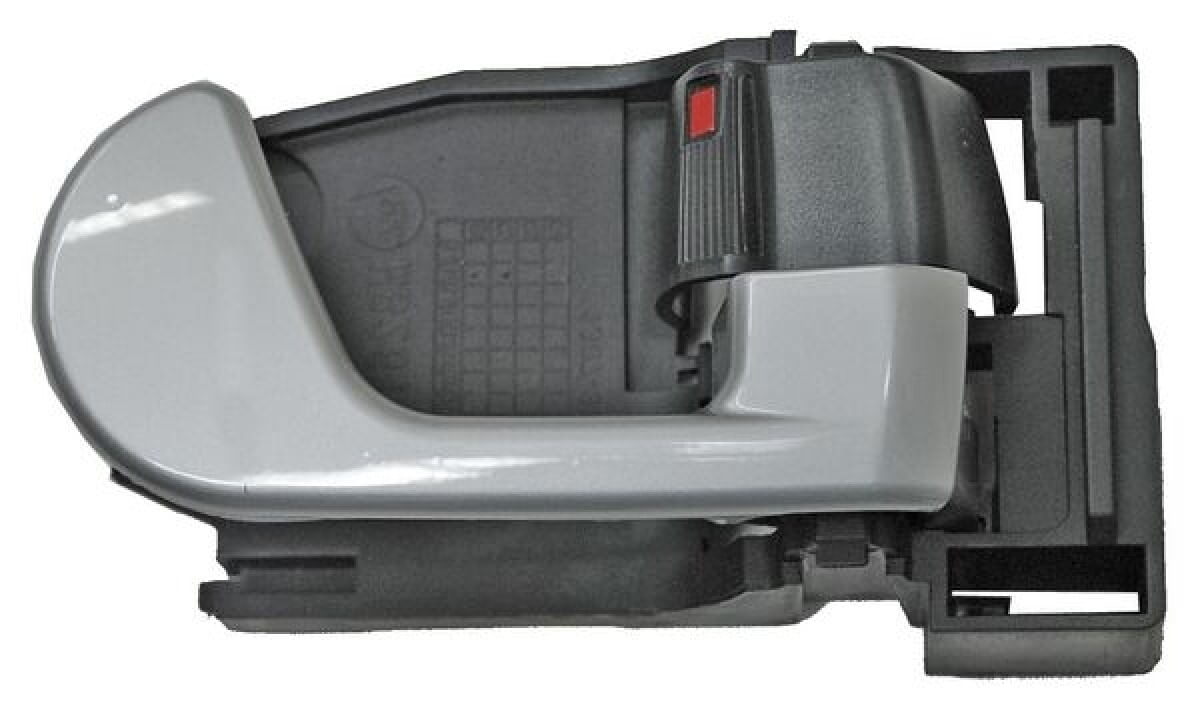 Manija Puerta Interior Delantera O Trasera Negro/Plata Lado Pasajero