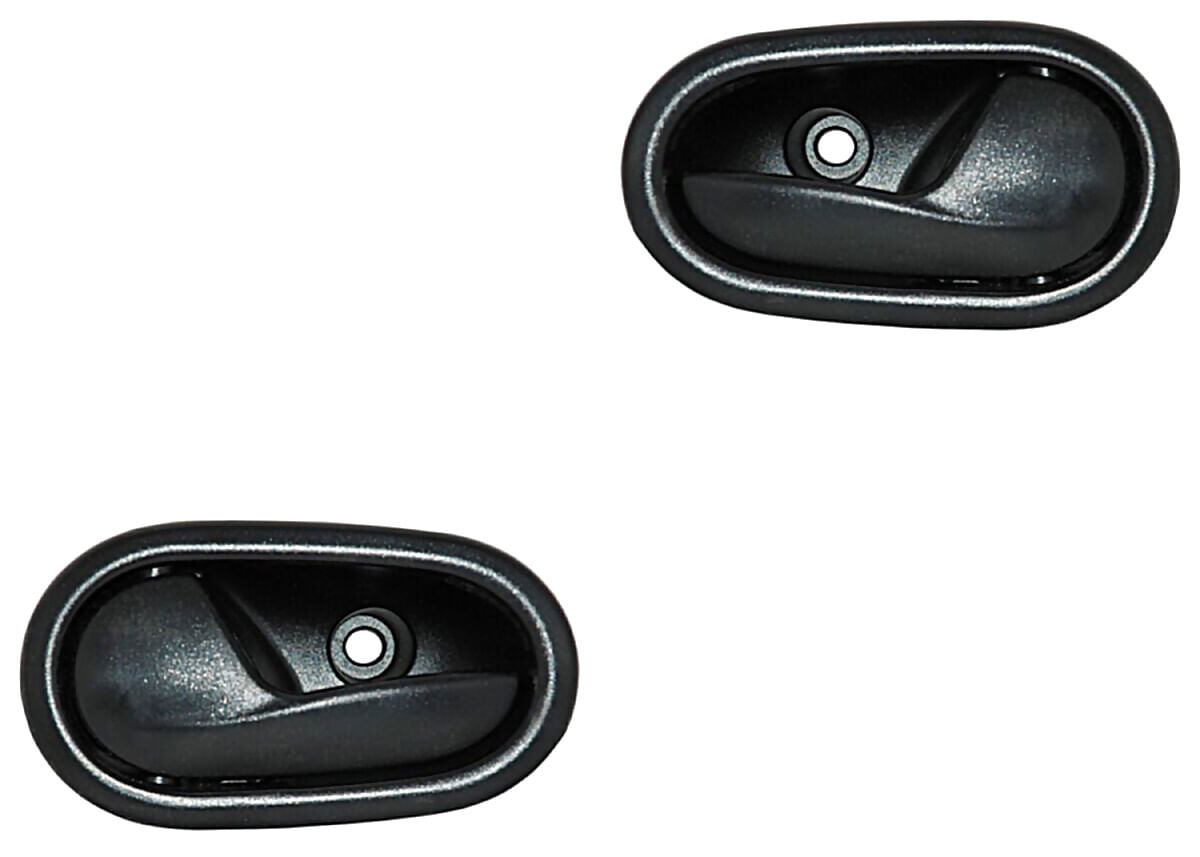 Par De Manijas Puerta Interior Delanteras O Traseras Negro