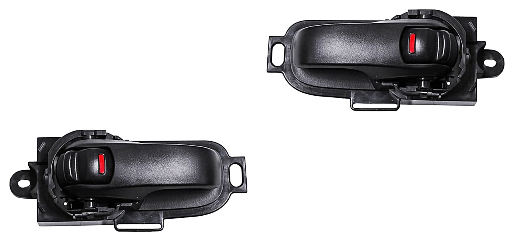 Par De Manijas Puerta Interior Delanteras O Traseras Negro