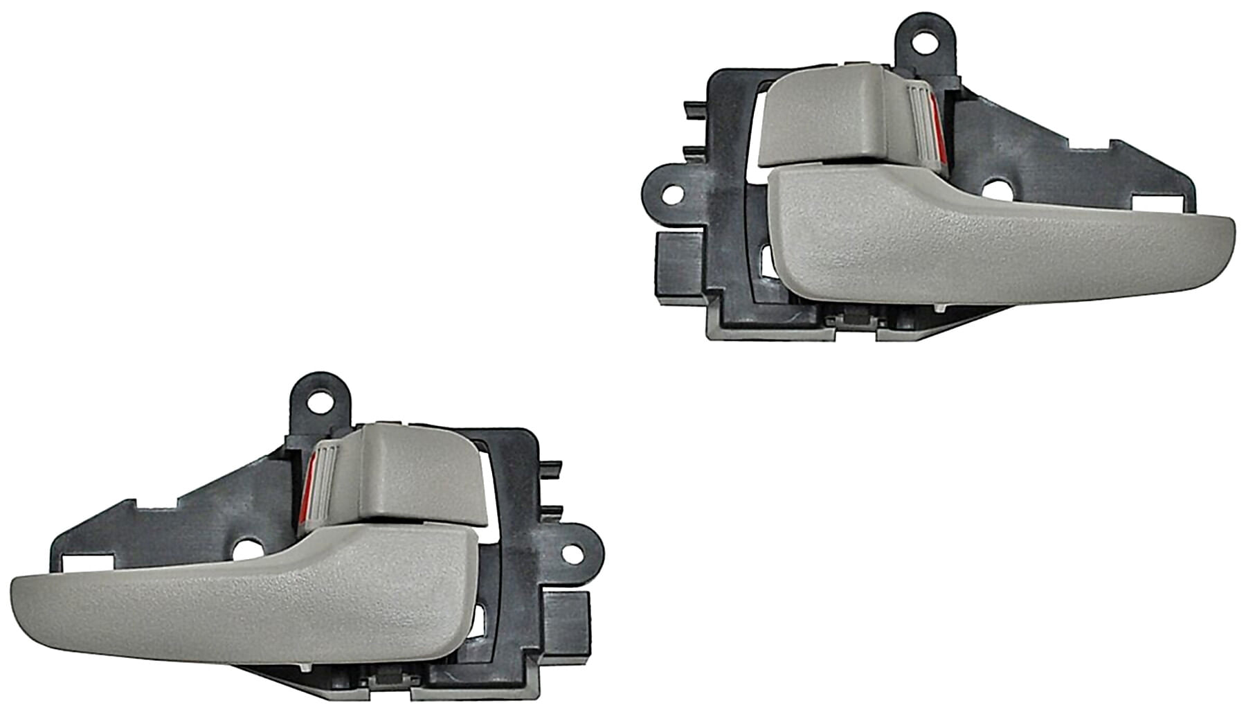 Par De Manijas Puerta Interior Delanteras O Traseras Gris