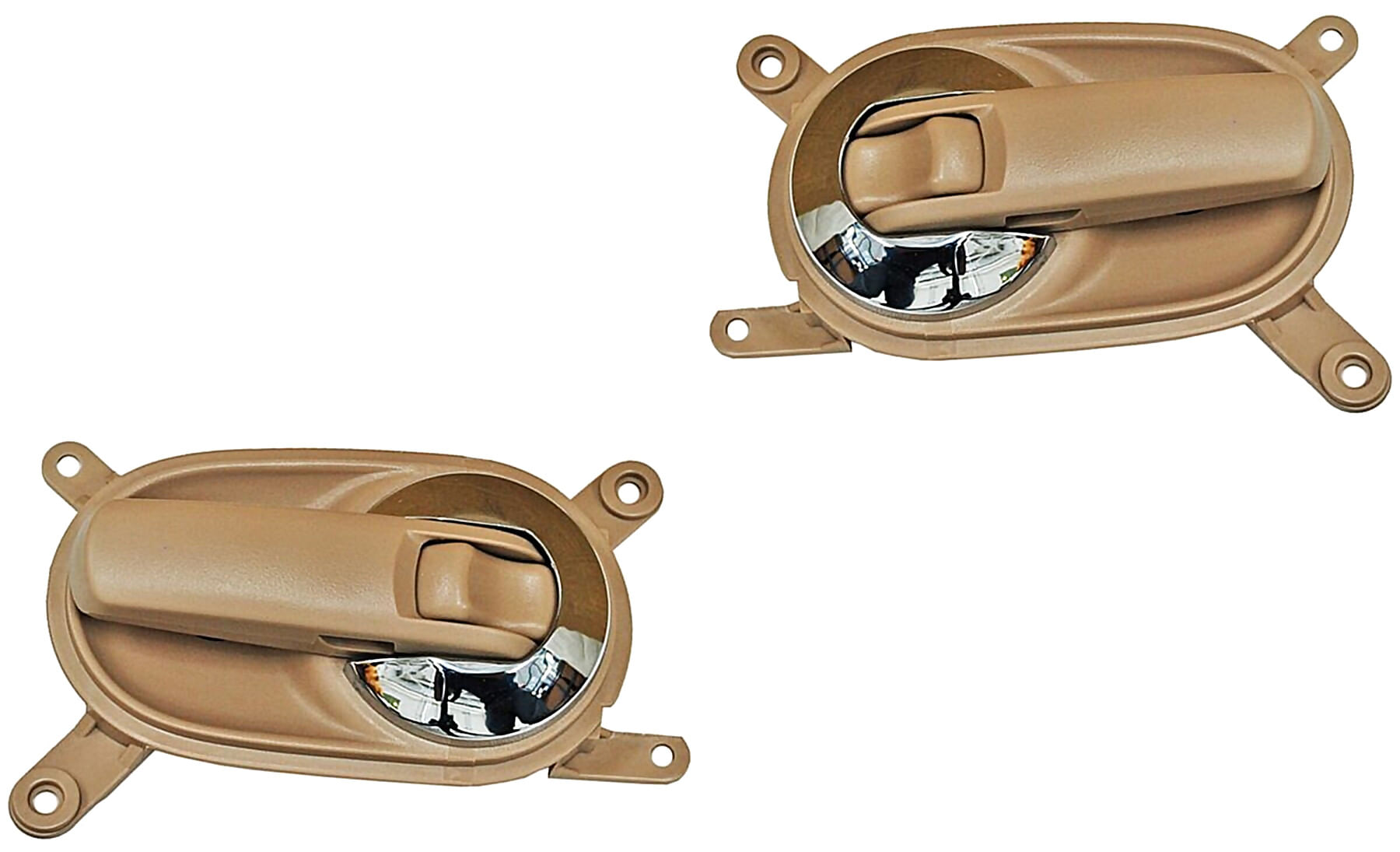 Par De Manijas Puerta Interior Delanteras Beige