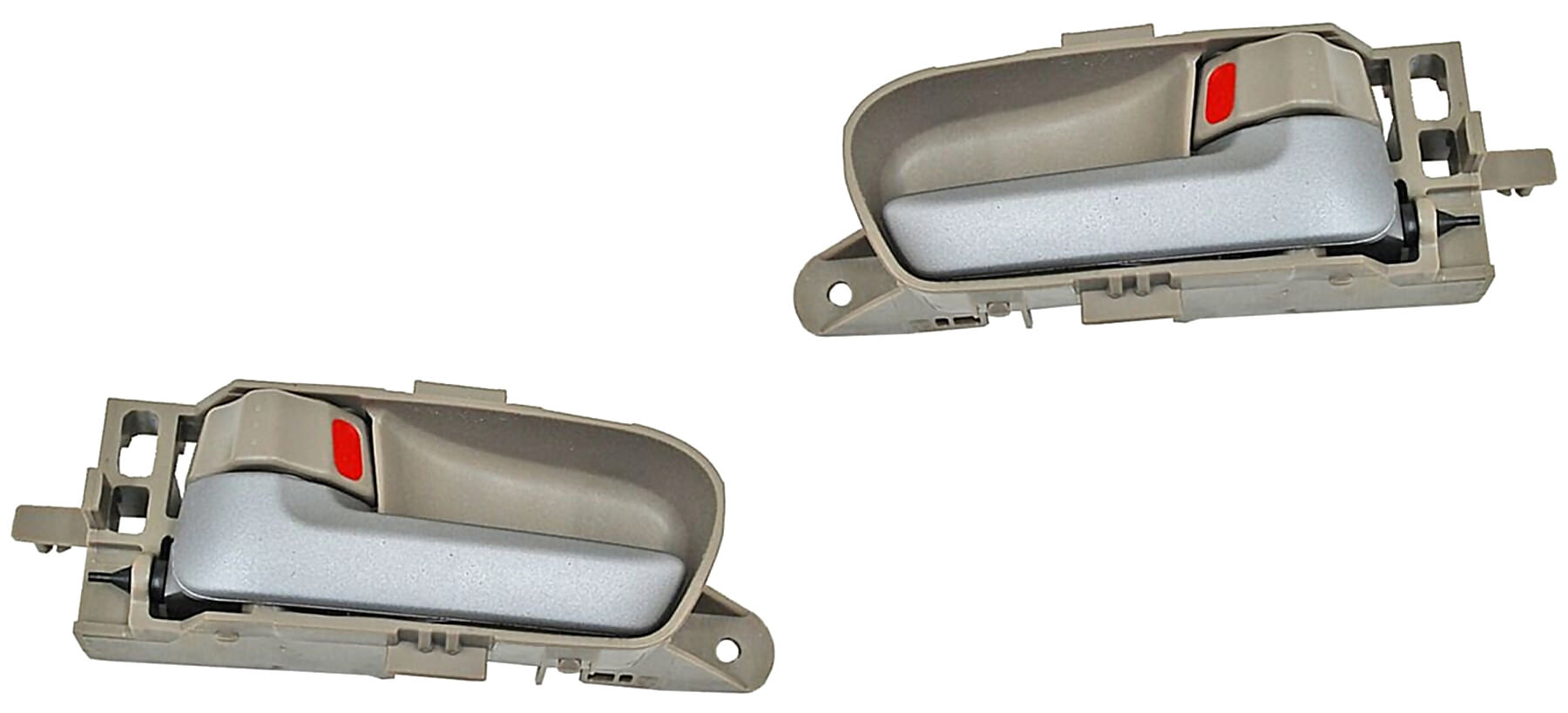 Par De Manijas Puerta Interior Delanteras O Traseras Beige/Gris