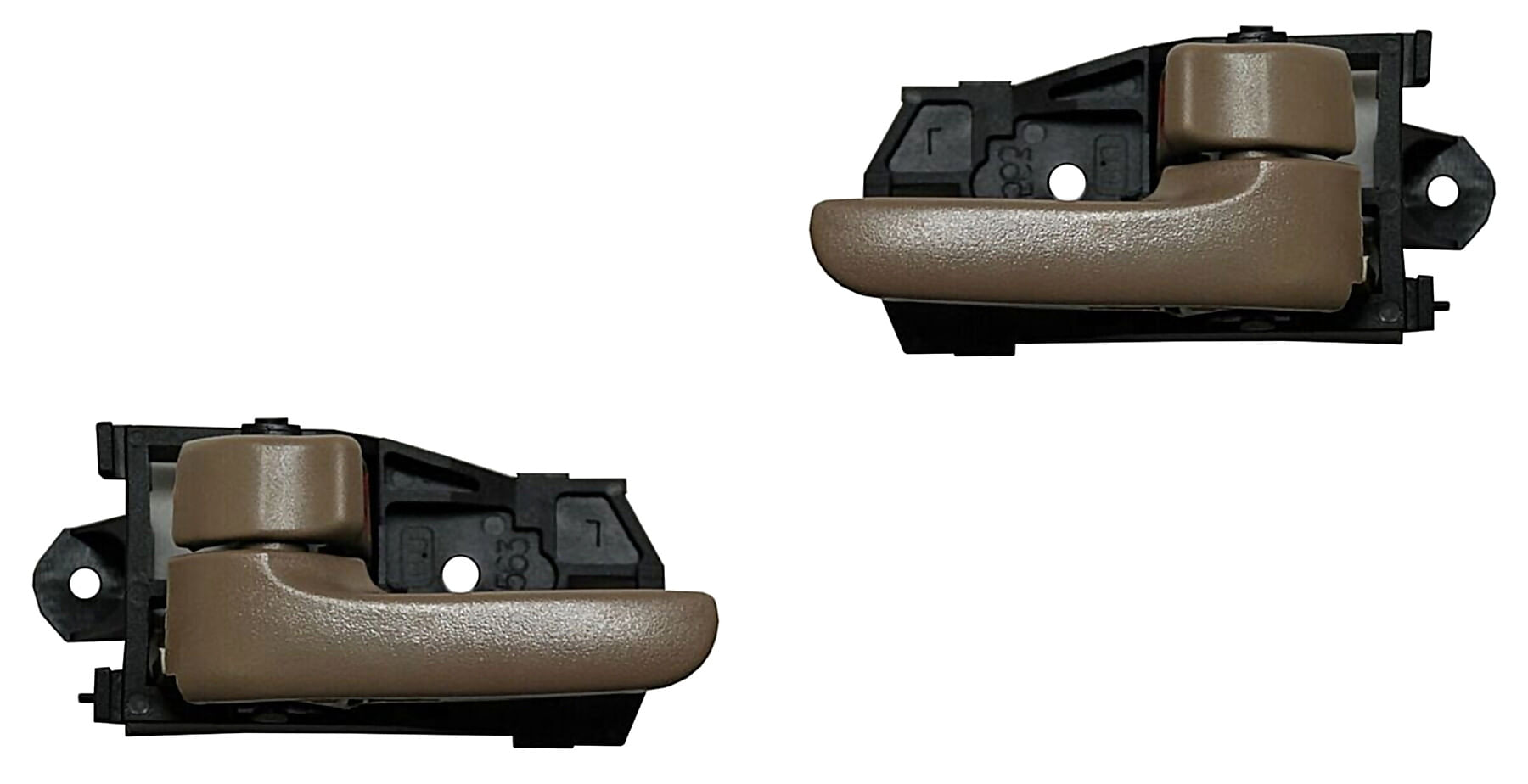 Par De Manijas Puerta Interior Delanteras O Traseras Beige