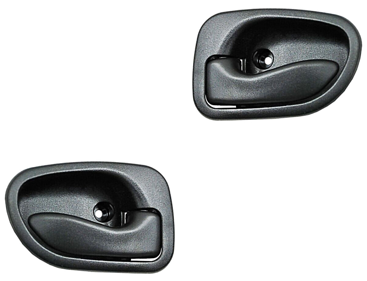 Par De Manijas Puerta Interior Traseras Negro