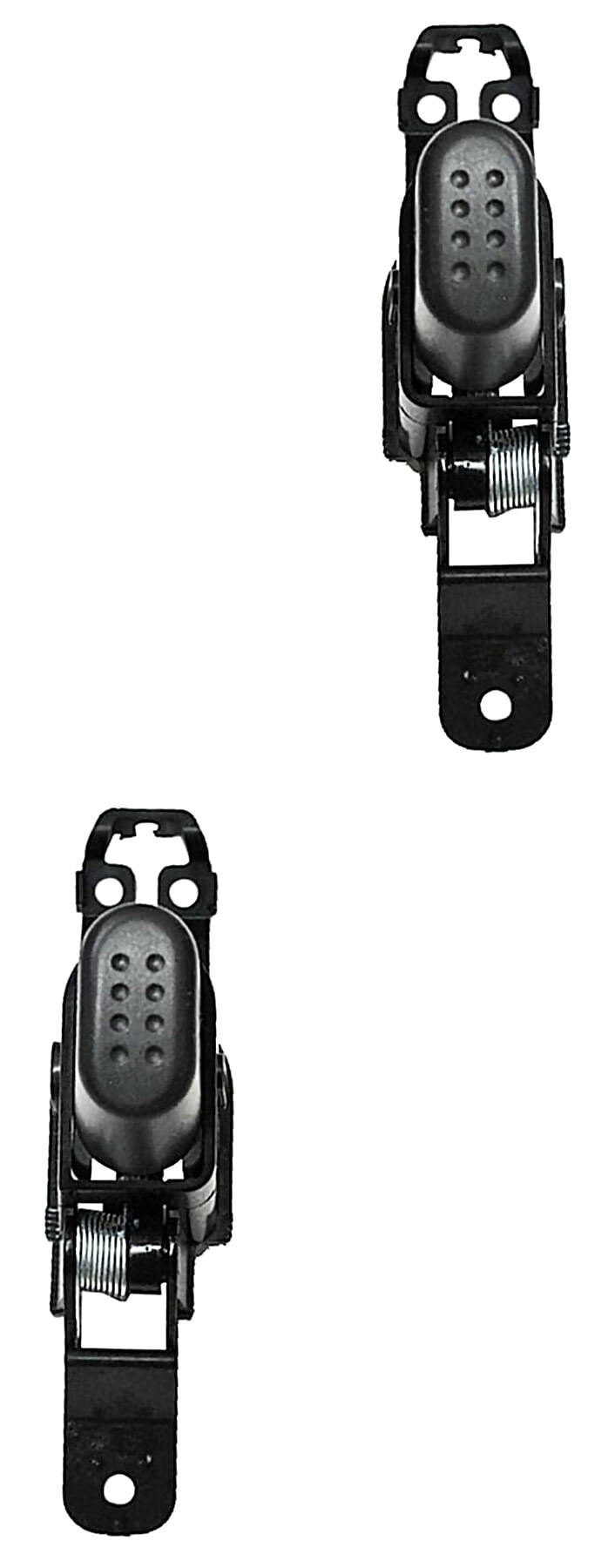 Par De Manijas Puerta Interior Traseras Negro