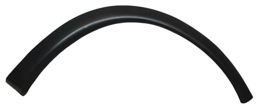 Moldura Arco Para Salpicadera P/Pintar Negra Lado Conductor