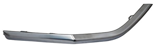Moldura Para Defensa Trasera Plata Lado Conductor