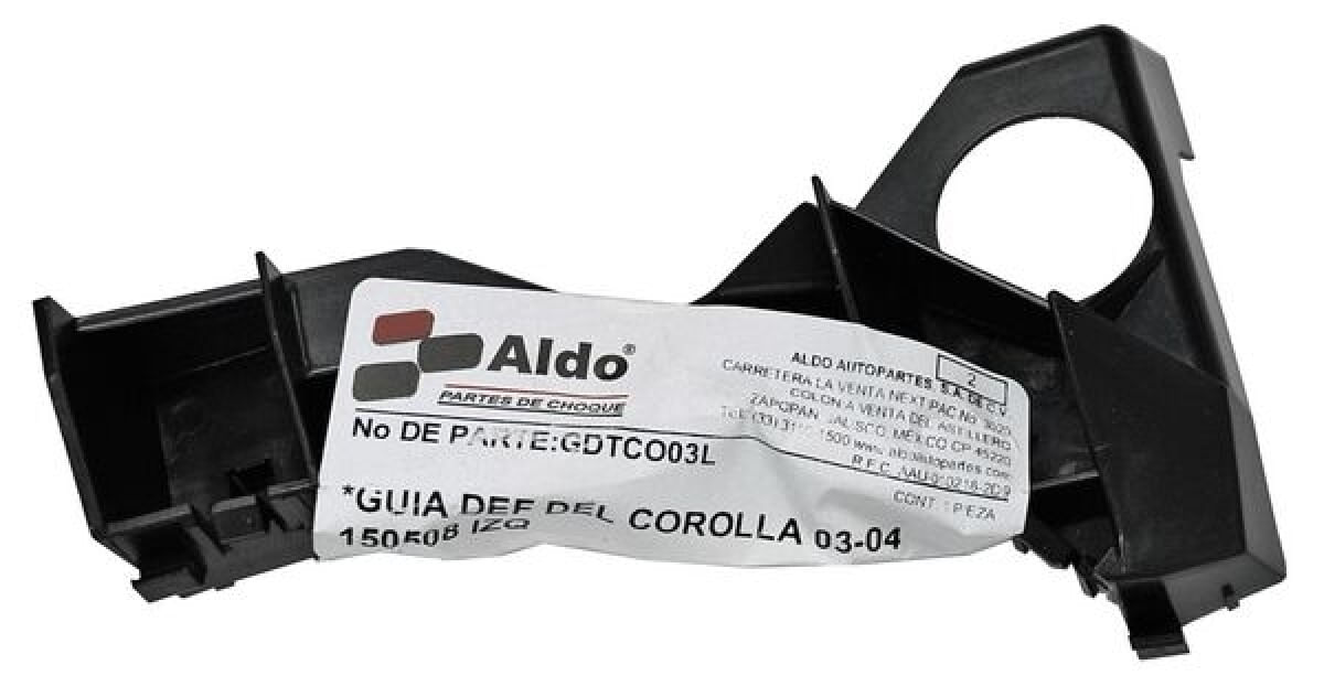 Guía Defensa Delantera Lado Pasajero