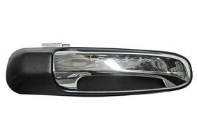 Manija Puerta Exterior Delantera Negro/Cromo Sin Hoyo Para Llave Lado Pasajero