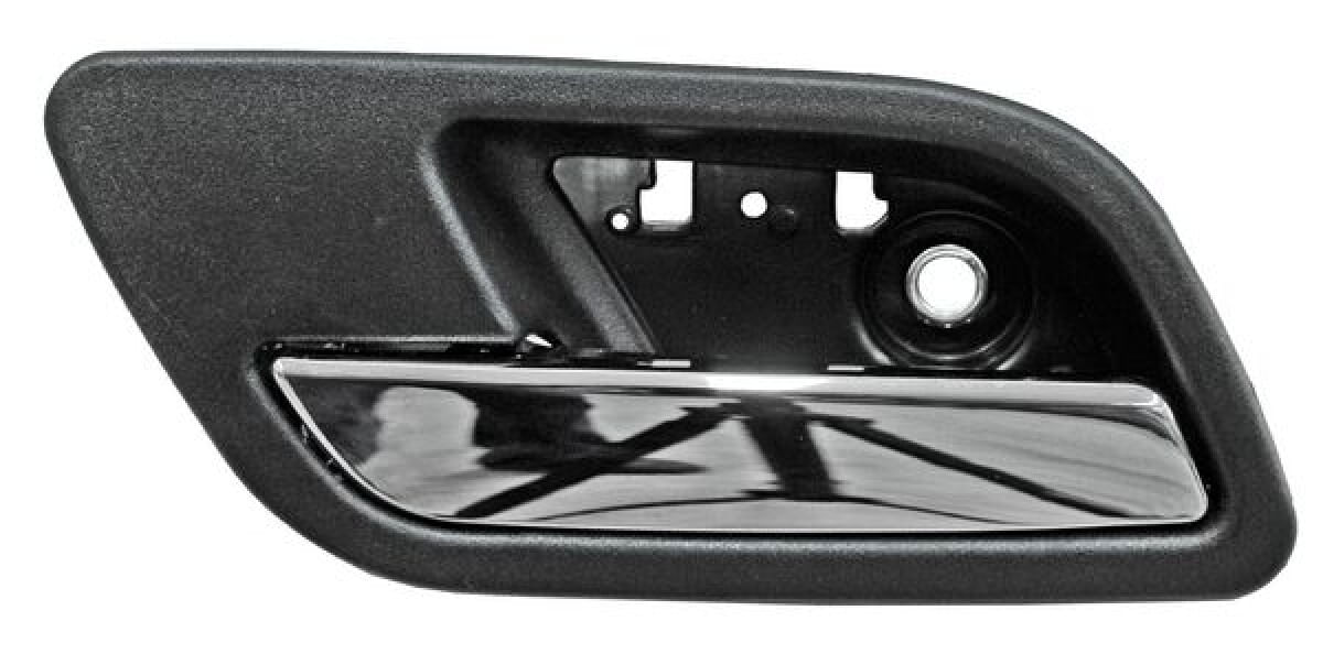 Manija Puerta Interior Trasera Negro/Cromo Lado Conductor