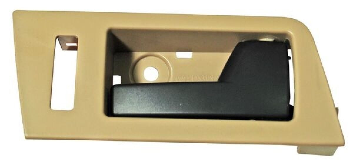 Manija Puerta Interior Delantera Beige/Negro Lado Pasajero