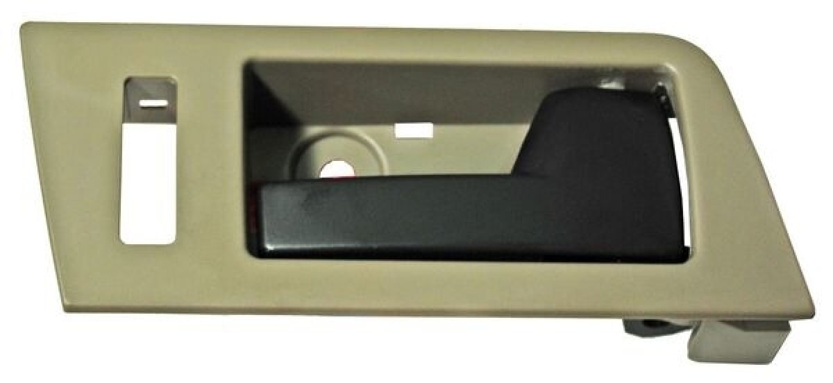 Manija Puerta Interior Delantera Gris/Negro Para Seguro Eléctrico Lado Pasajero