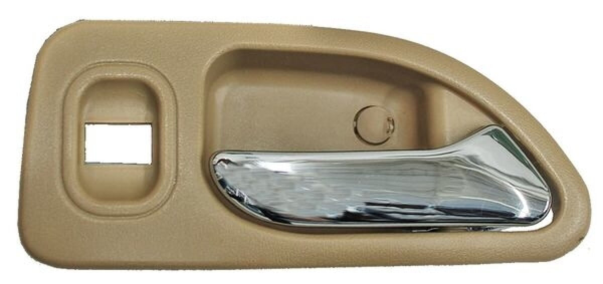 Manija Puerta Interior Trasera Beige/Cromo Lado Pasajero