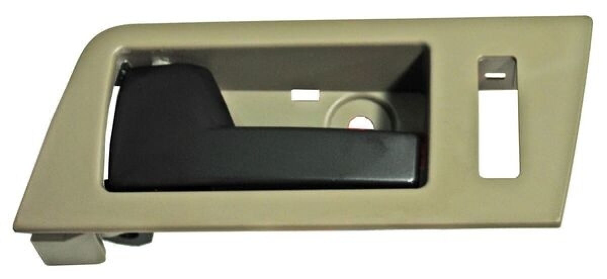 Manija Puerta Interior Delantera Gris/Negro Para Seguro Eléctrico Lado Conductor