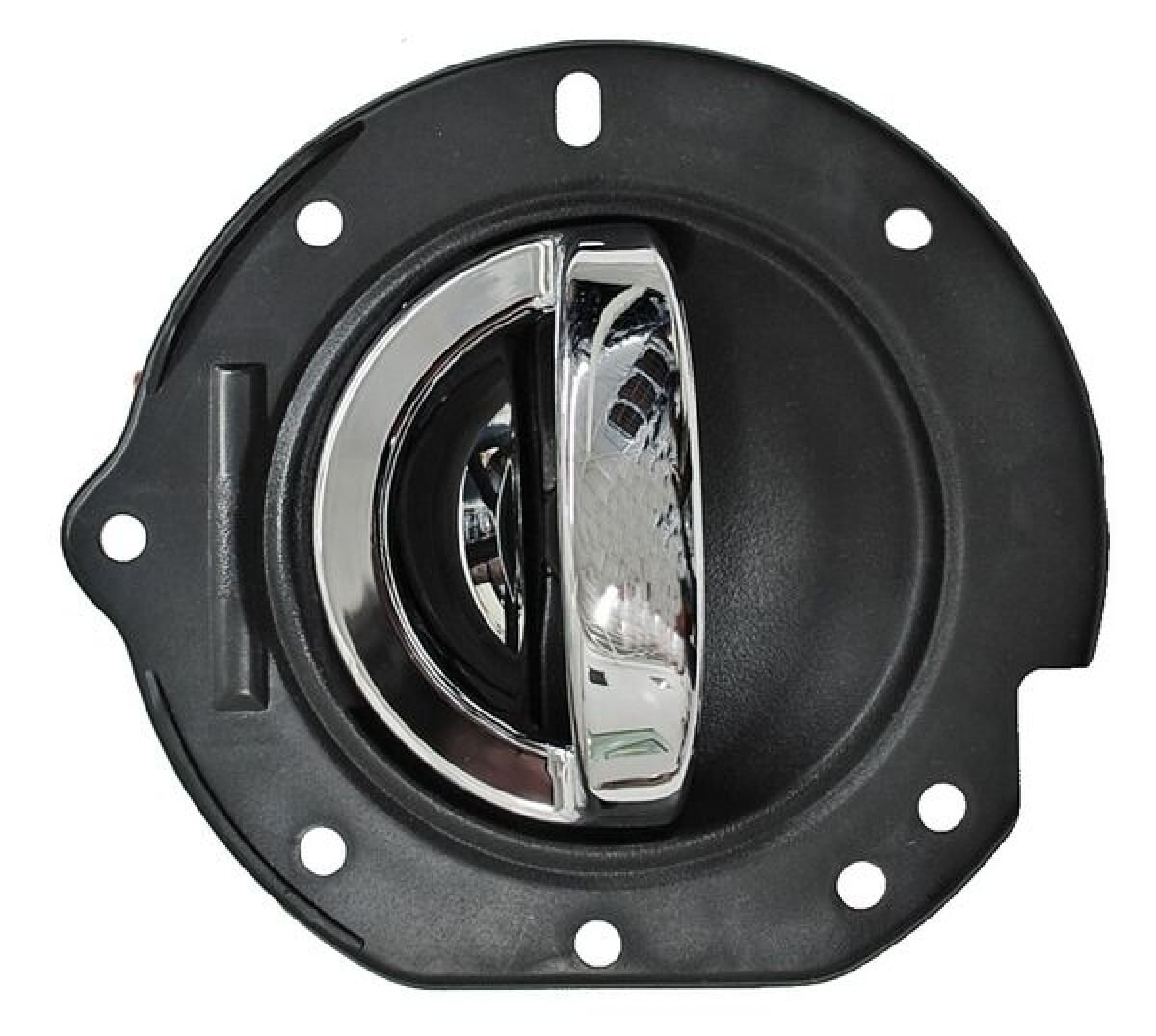 Manija Puerta Interior Trasera Con Base Negro/Cromo Lado Pasajero