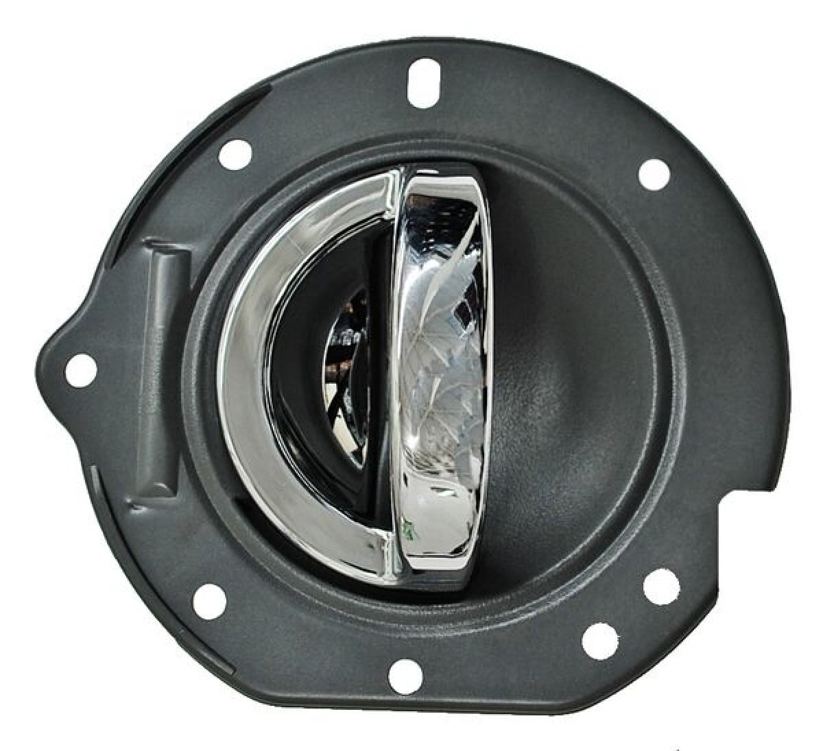 Manija Puerta Interior Delantera Con Base Gris/Cromo Lado Pasajero