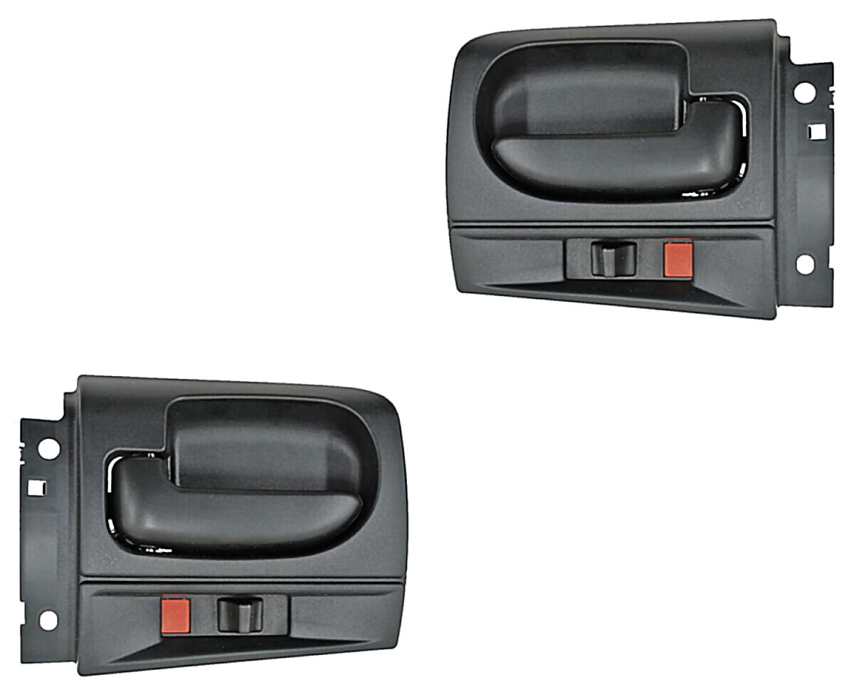 Par De Manijas Puerta Interior Delanteras O Traseras Negro