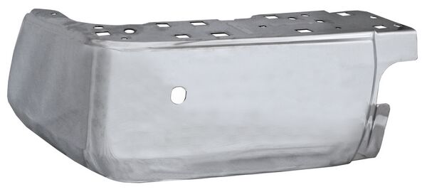 Aleron Defensa Trasera Cromado Con Hoyo Para Sensor Lado Conductor