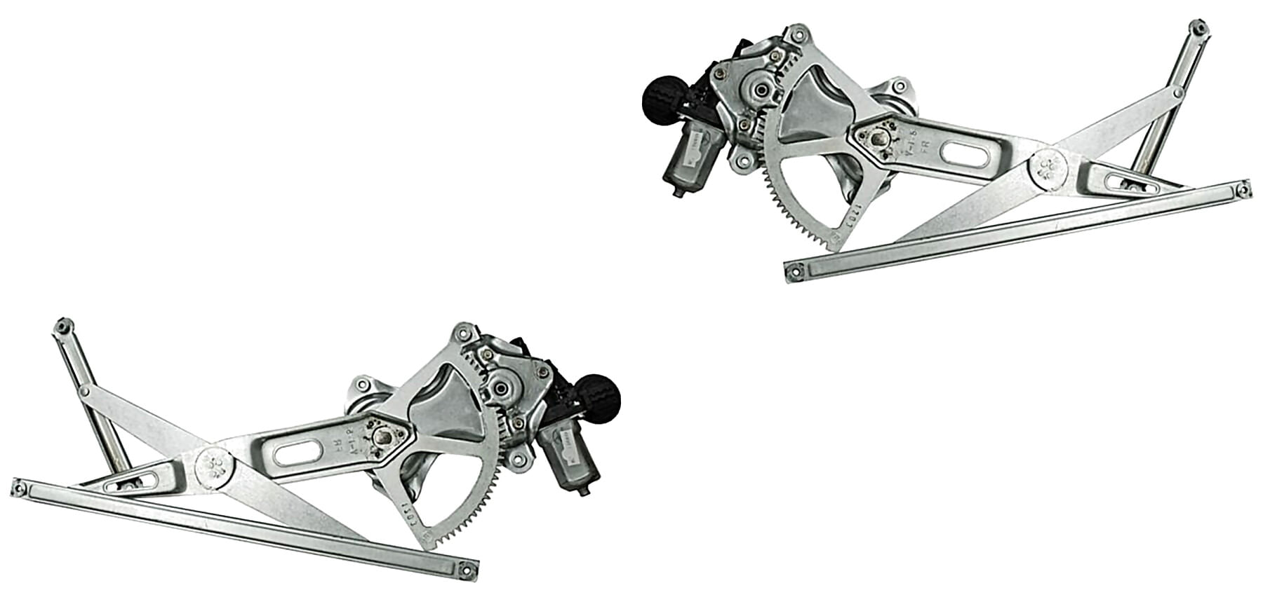 Par De Elevadores Cristal Delanteros Eléctrico C/Motor