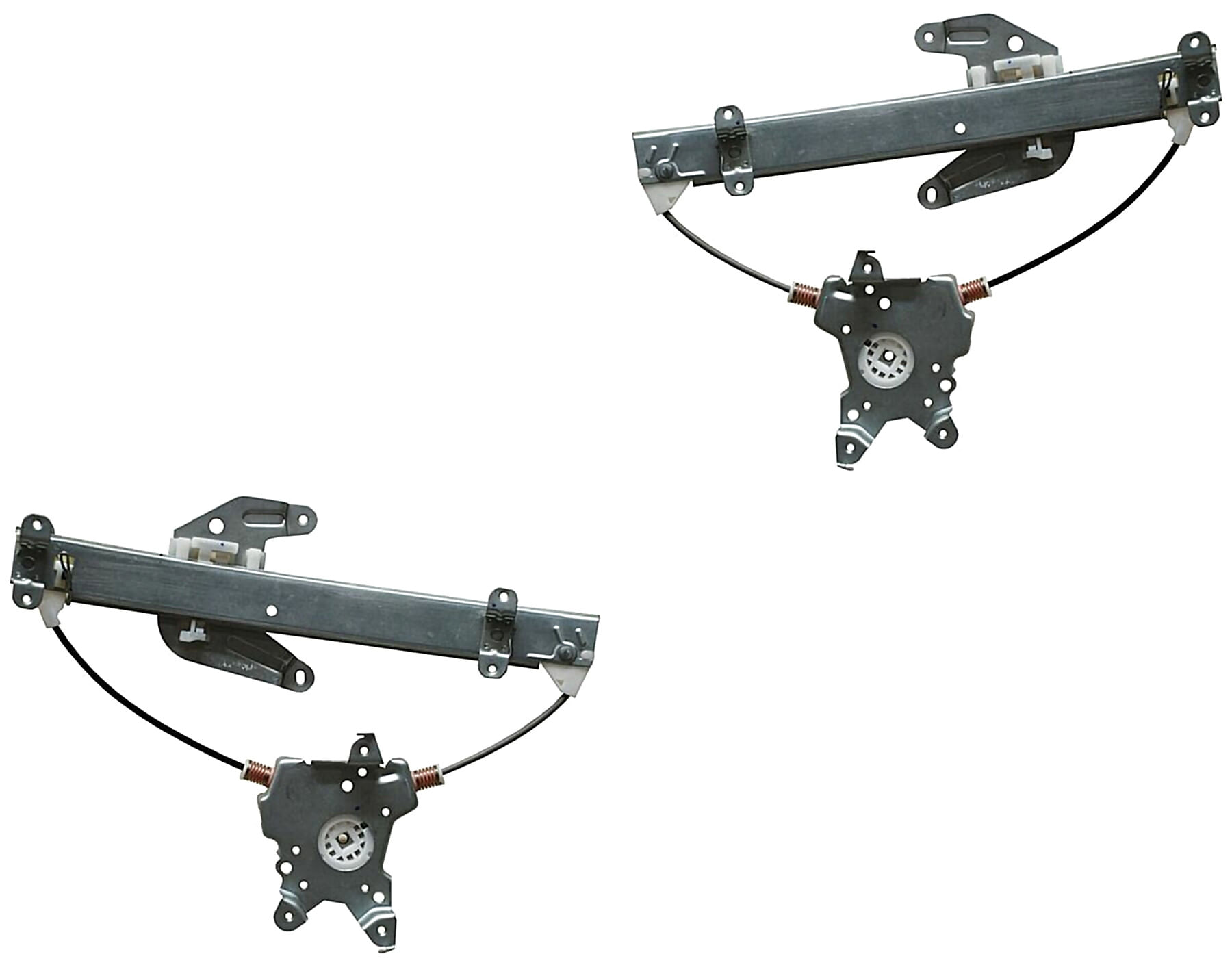 Par De Elevadores Cristal Traseros Eléctrico S/Motor