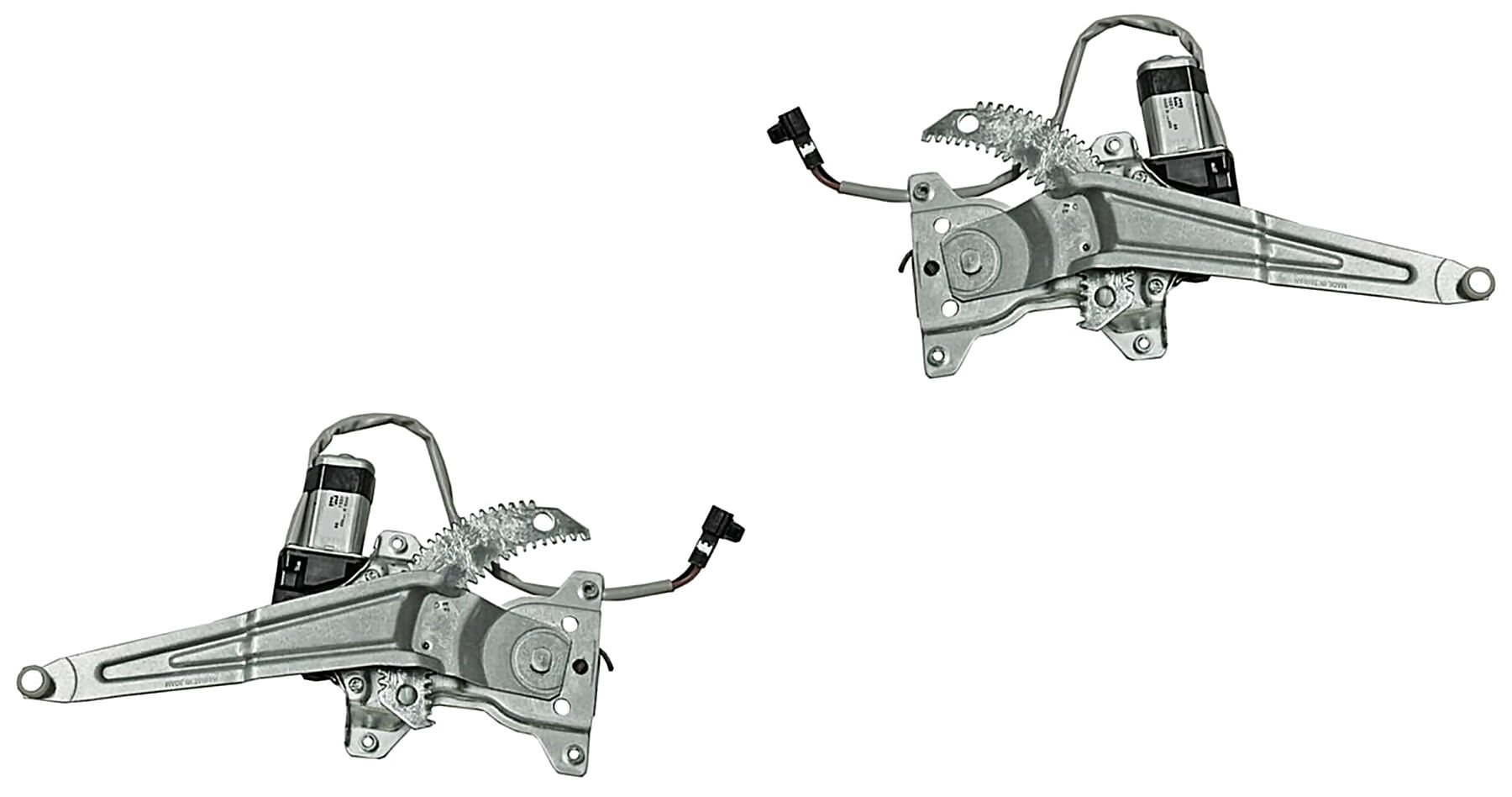 Par De Elevadores Cristal Traseros Eléctrico C/Motor