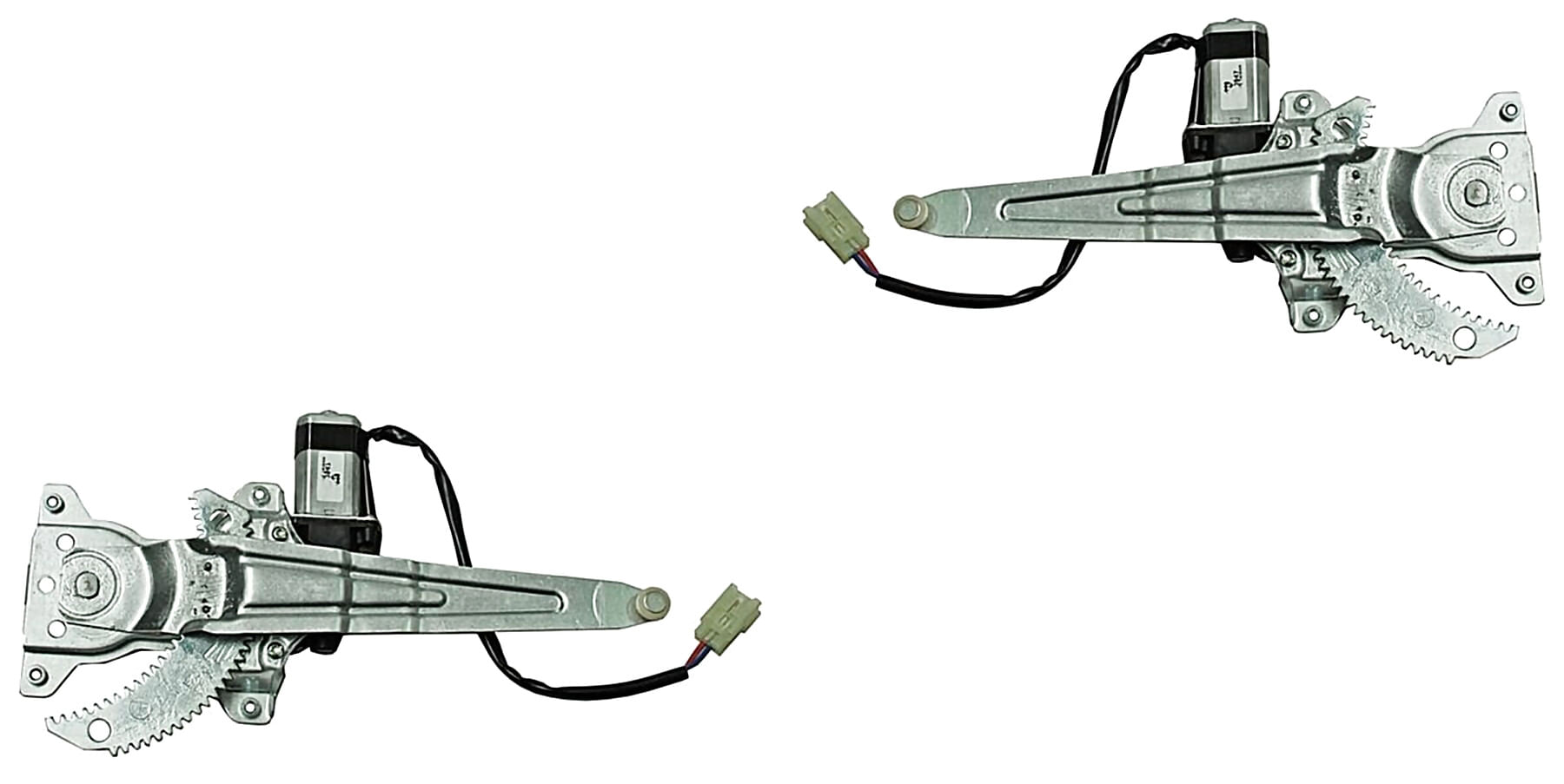 Par De Elevadores Cristal Traseros Eléctrico C/Motor