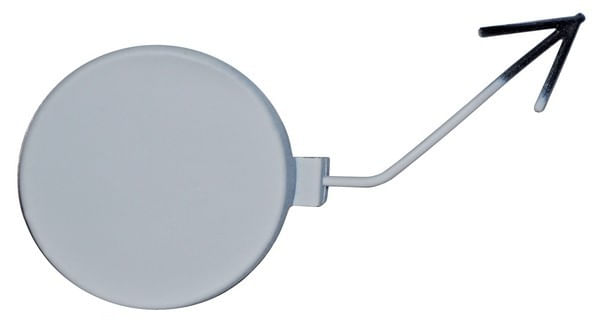 Tapa Defensa Delantera Gris