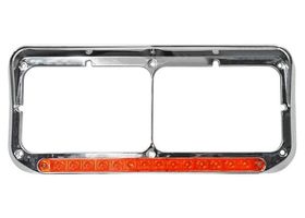 Bisel Cromado Con Luz Leds Lado Conductor