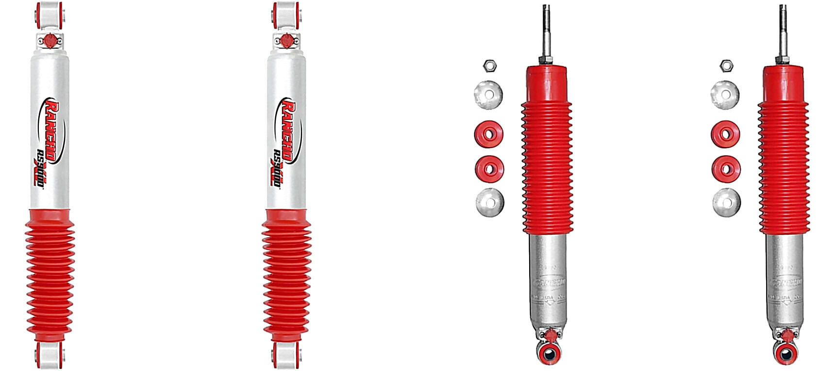 Kit De 4 Amortiguadores Gas RS9000XL