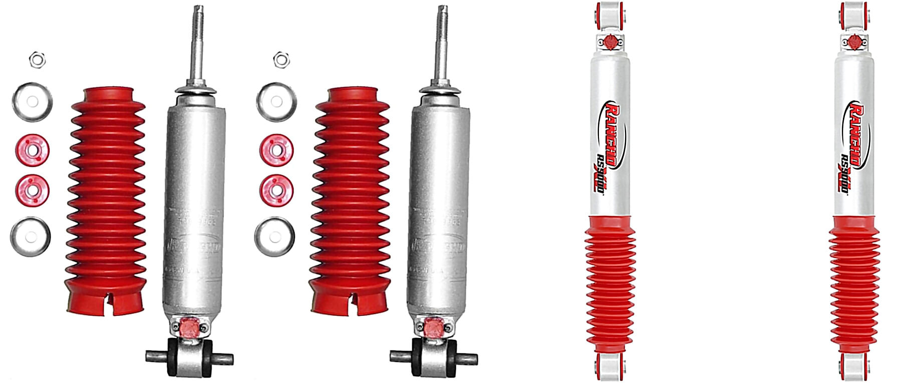 Kit De 4 Amortiguadores Gas RS9000XL