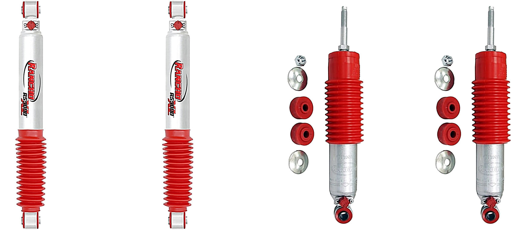 Kit De 4 Amortiguadores Gas RS9000XL