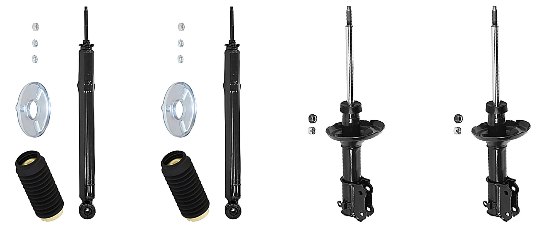 Kit De 4 Amortiguadores Hidráulicos
