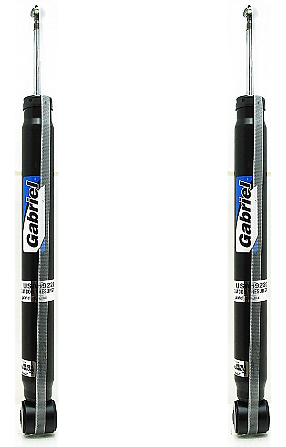 Par De Amortiguadores Gas Traseros Ultra Chromium