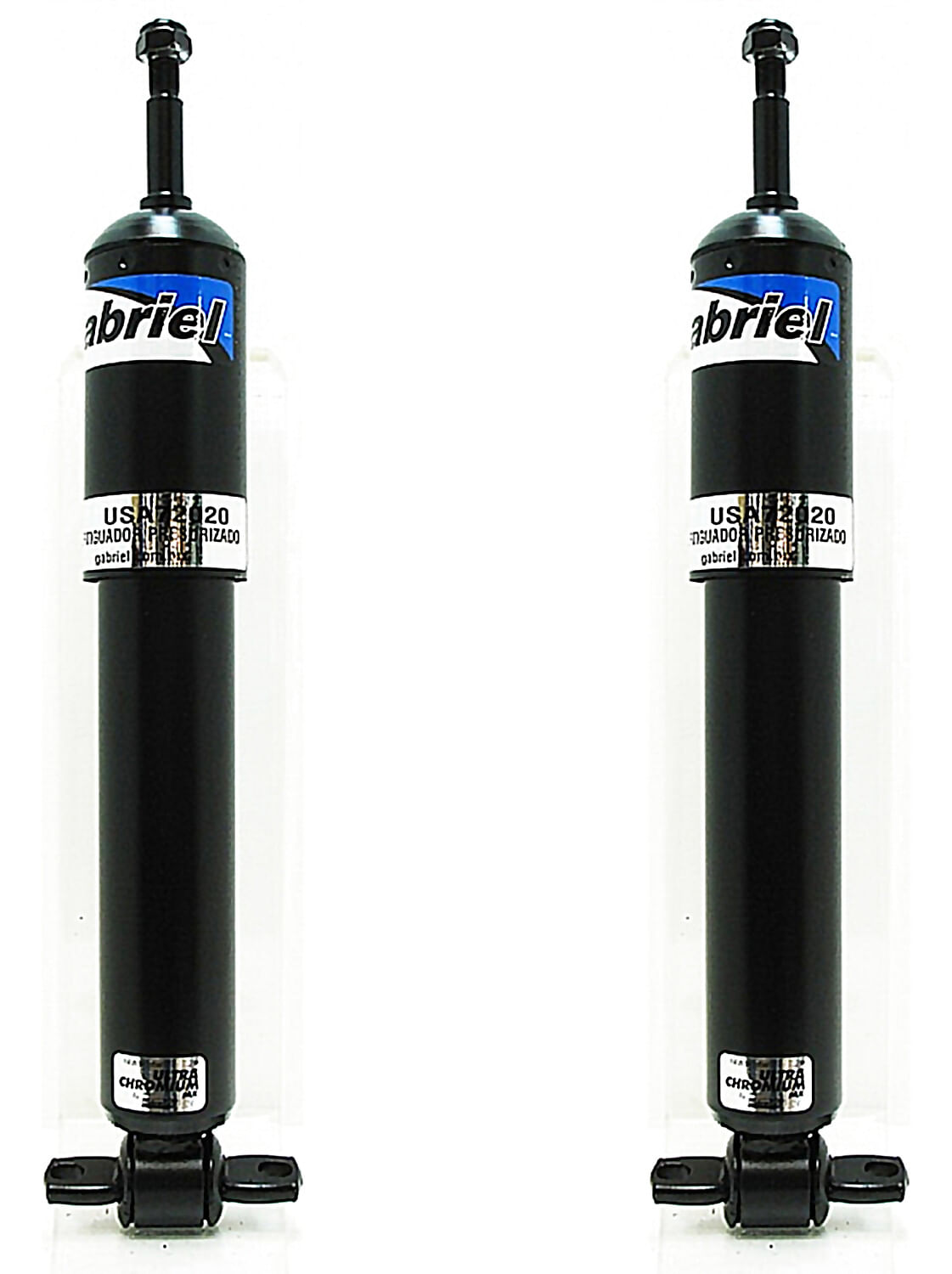 Par De Amortiguadores Gas Delanteros Ultra Chromium RWD