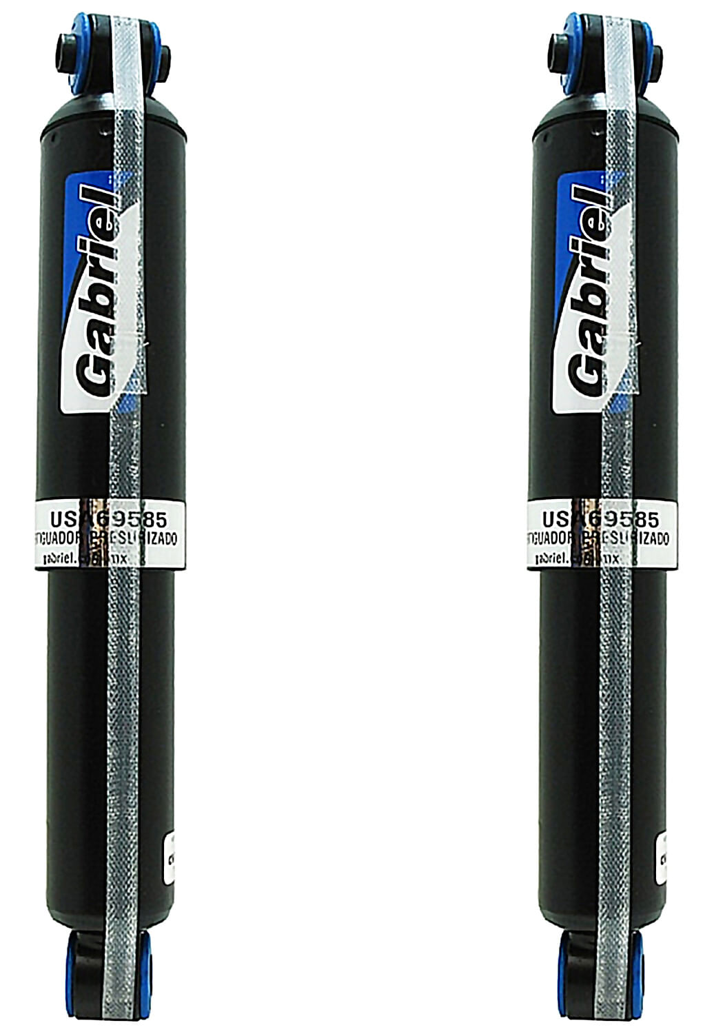 Par De Amortiguadores Gas Delanteros Ultra Chromium 4WD, RWD