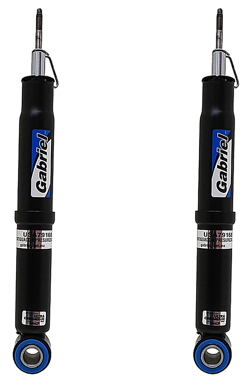 Par De Amortiguadores Gas Delanteros Ultra Chromium RWD