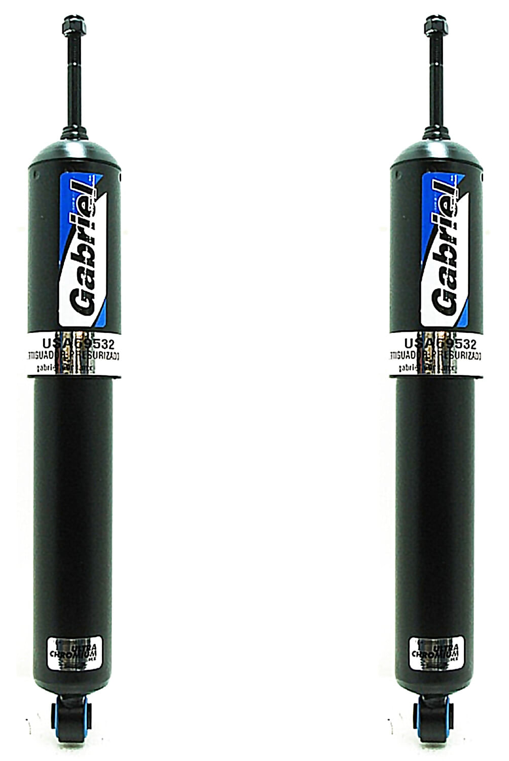 Par De Amortiguadores Gas Delanteros Ultra Chromium 4WD
