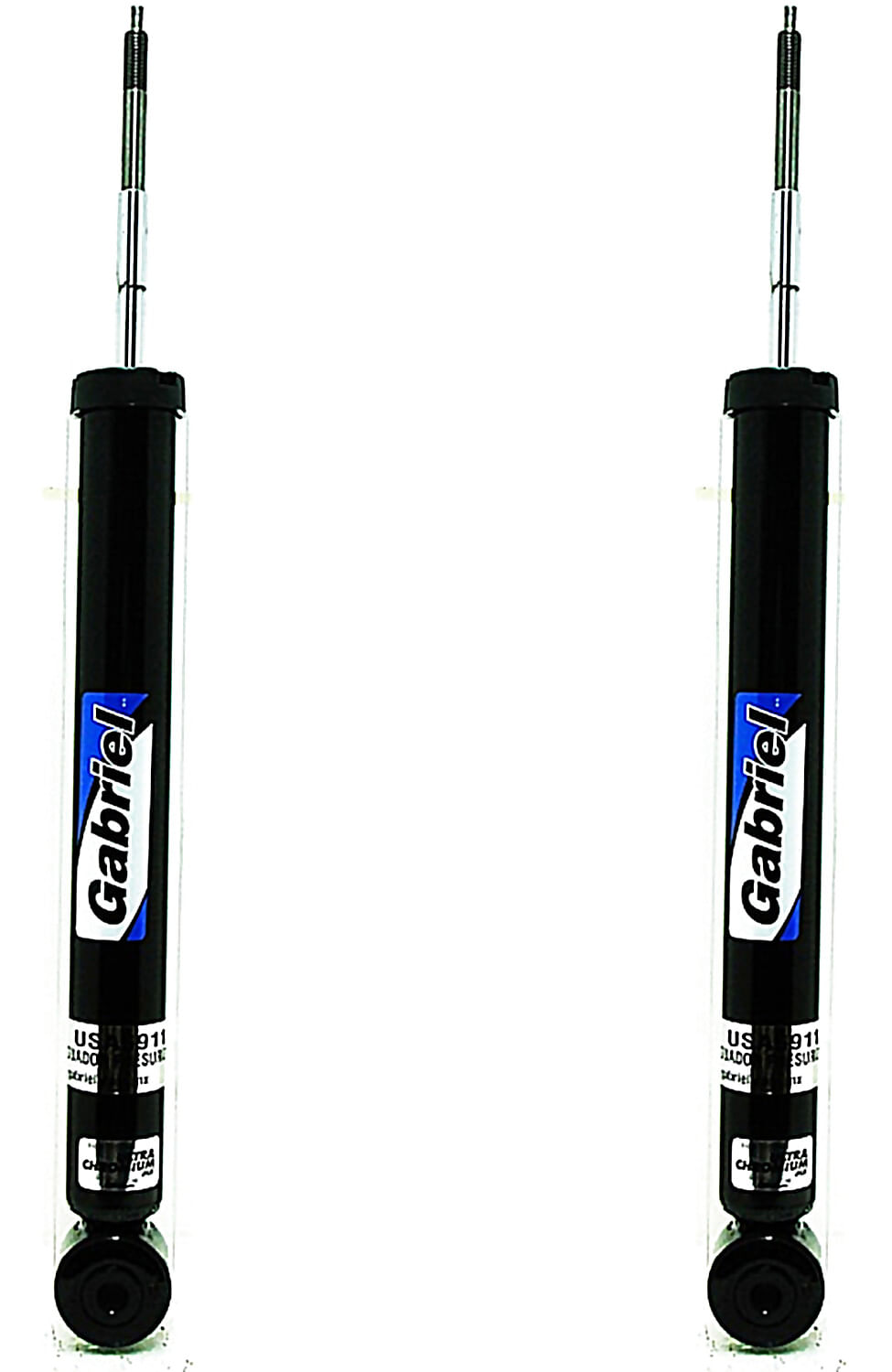 Par De Amortiguadores Gas Traseros Ultra Chromium