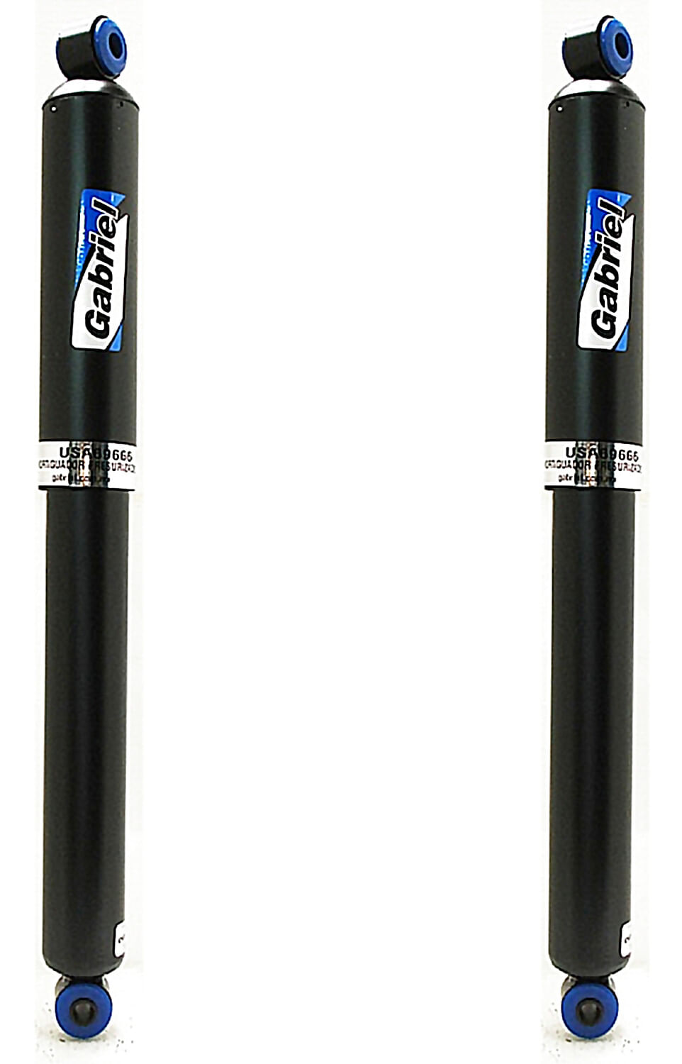 Par De Amortiguadores Gas Delanteros Ultra Chromium 4WD