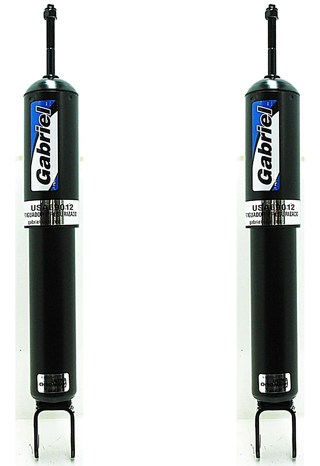 Par De Amortiguadores Gas Delanteros Ultra Chromium