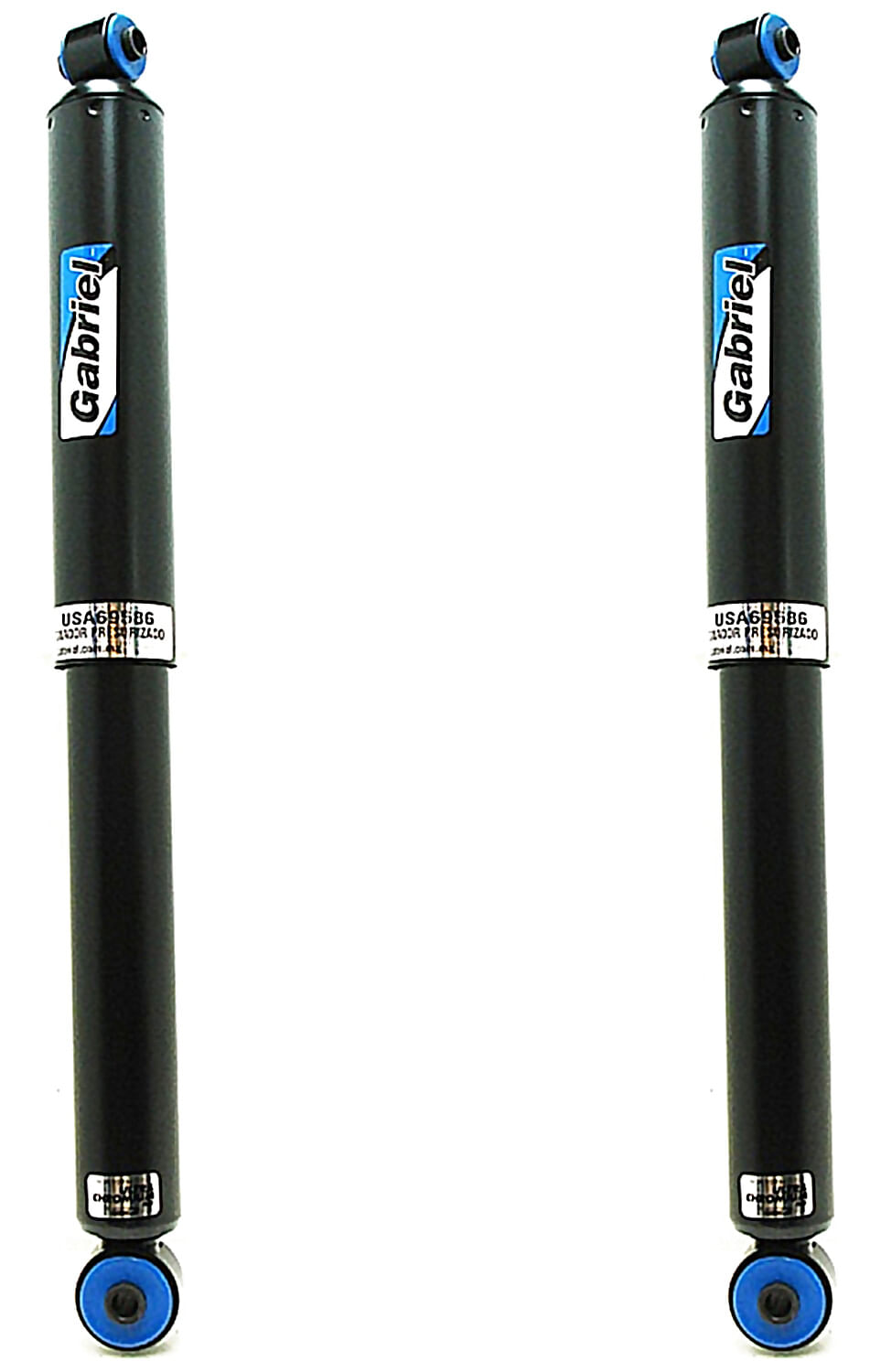 Par De Amortiguadores Gas Traseros Ultra Chromium 4WD, RWD