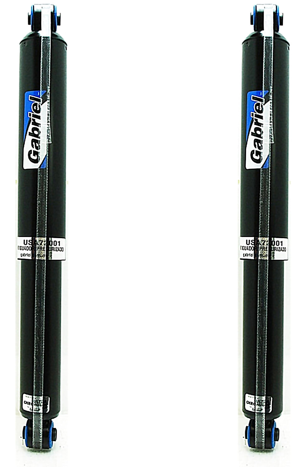 Par De Amortiguadores Gas Traseros Ultra Chromium 4WD, RWD