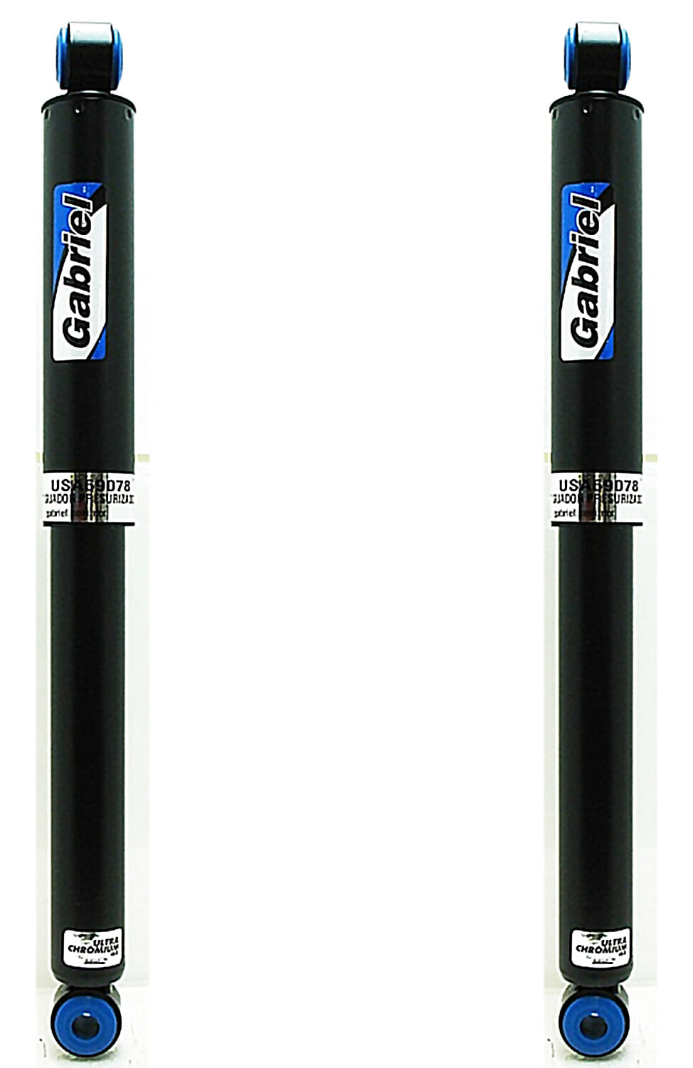 Par De Amortiguadores Gas Traseros Ultra Chromium 4WD