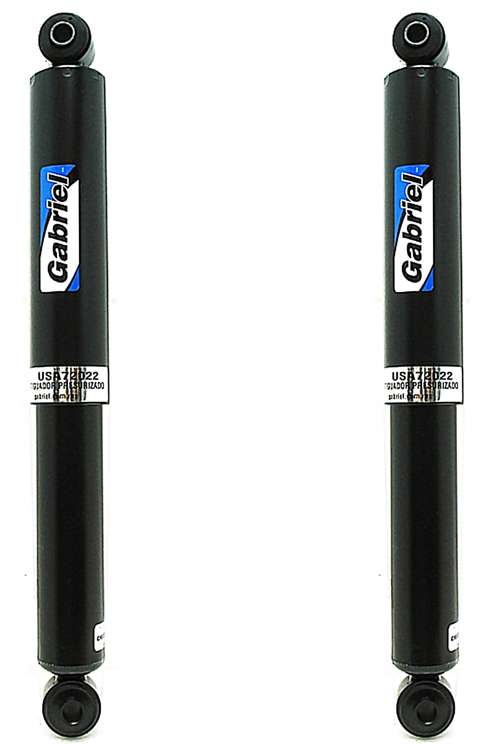 Par De Amortiguadores Gas Traseros Ultra Chromium 4WD, RWD