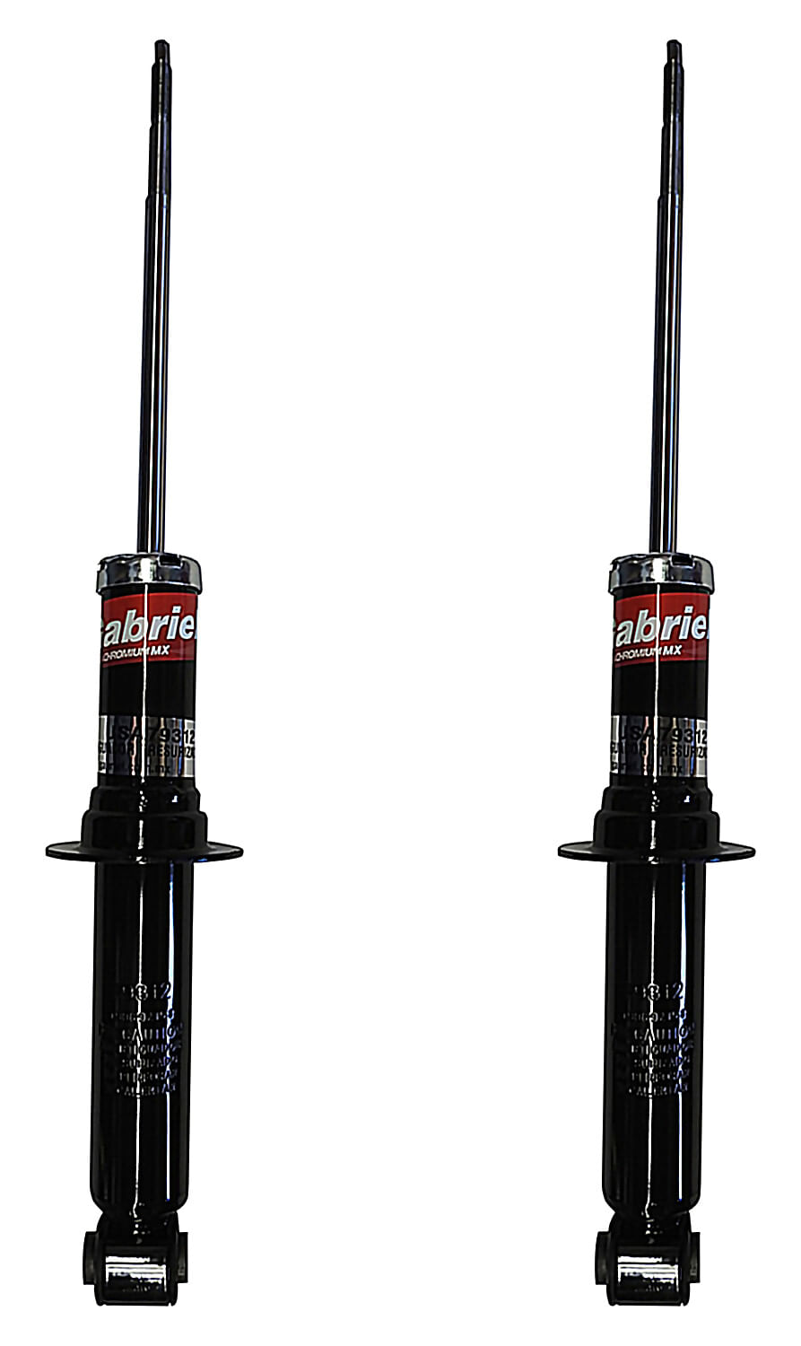Par De Amortiguadores Gas Traseros Ultra Chromium FWD