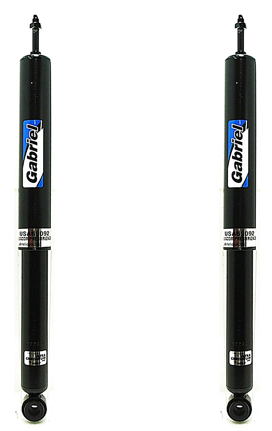 Par De Amortiguadores Gas Traseros Ultra Chromium